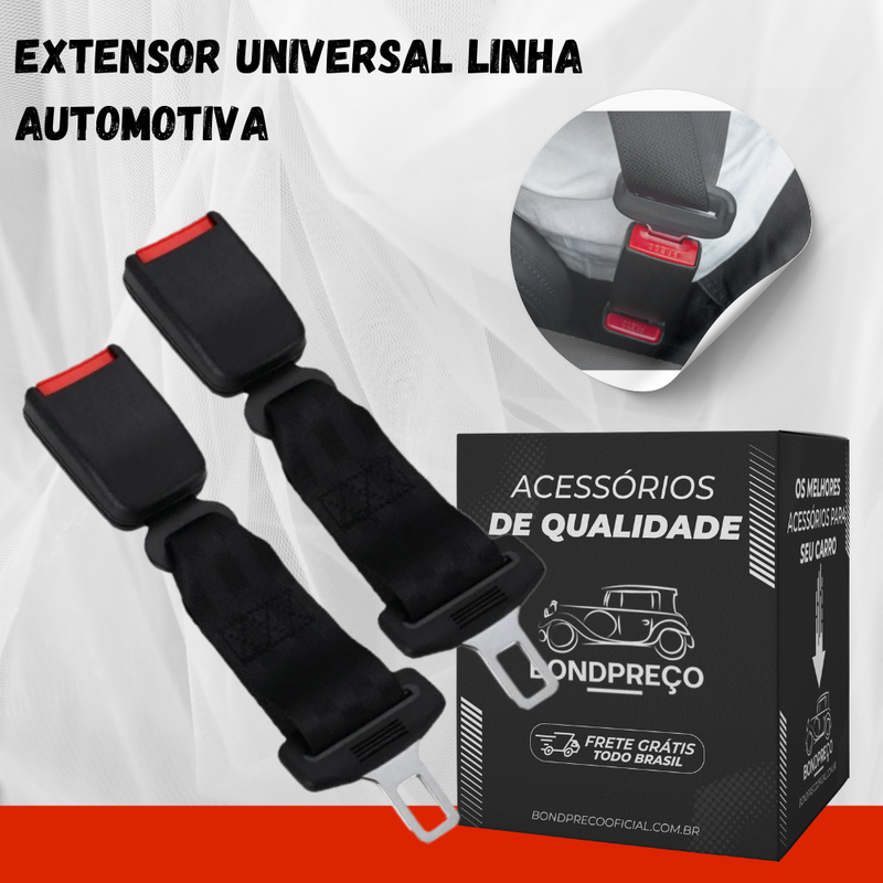 Extensor Universal de Cinto de Segurança Veicular [Compre 1 Leve 2]